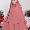 شرشف قطعتين موديل فراشة 826 Açık Pembe