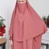 شرشف قطعتين موديل فراشة 826 Açık Pembe