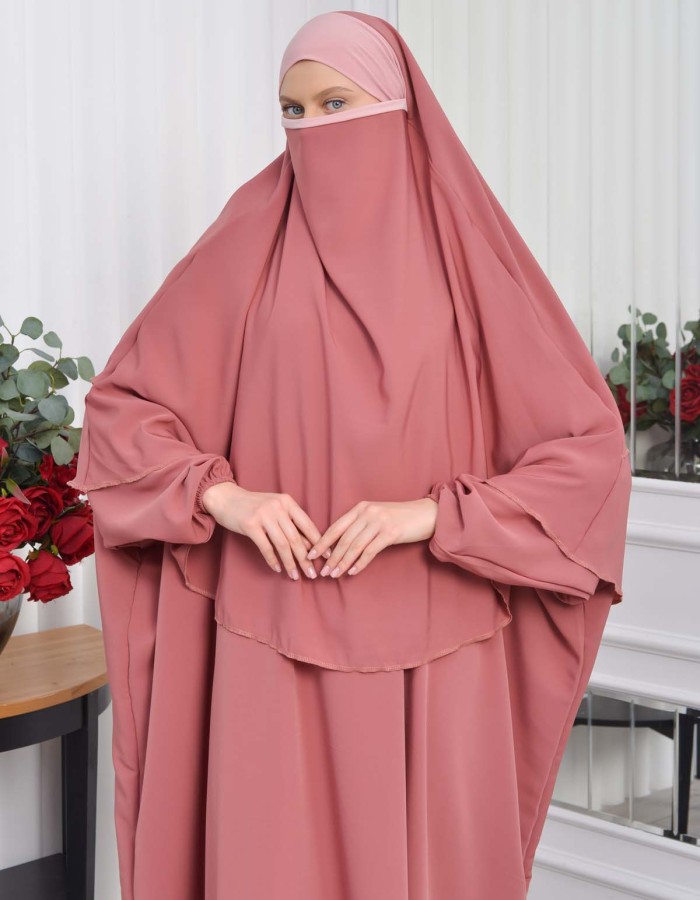 شرشف قطعتين موديل فراشة 826 Açık Pembe