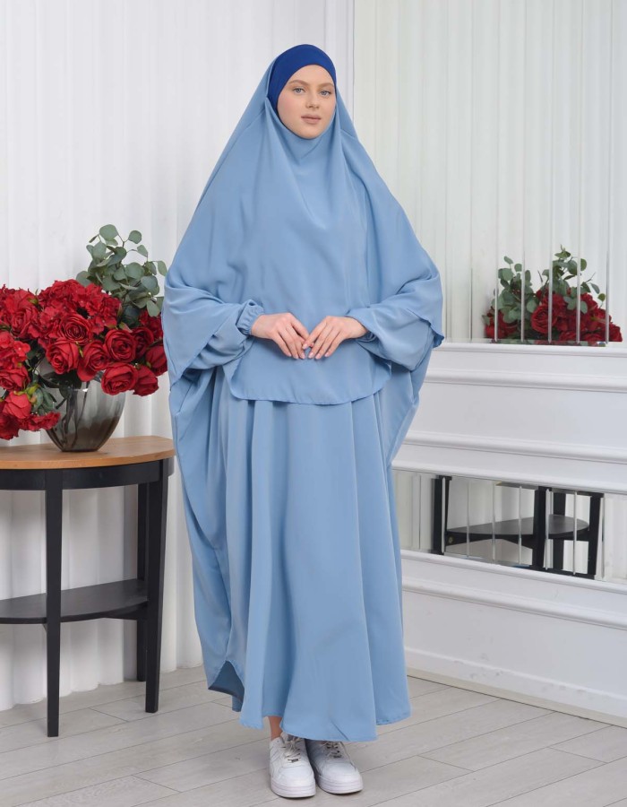 شرشف قطعتين موديل فراشة 826 Bebe Mavi