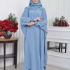 شرشف قطعتين موديل فراشة 826 Bebe Mavi