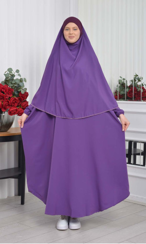 شرشف قطعتين موديل فراشة 826 - موف