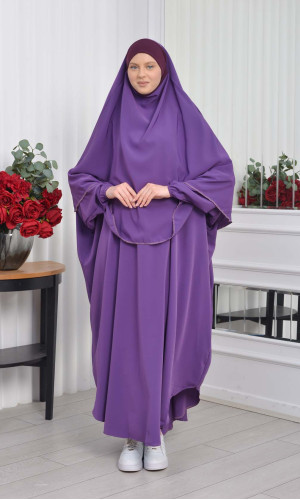 شرشف قطعتين موديل فراشة 826 - موف