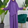 Muslim Hijab Dress set 2 Pieces 829 mor