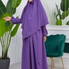 Muslim Hijab Dress set 2 Pieces 829 mor