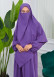 Muslim Hijab Dress set 2 Pieces 829 mor