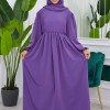 Muslim Hijab Dress set 2 Pieces 829 mor