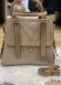 MEDIUM SIZE HAND AND ARM LEATHER WOMEN'S BAG -595-2 Bej
