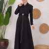 مانطو برادا نسائي صيفي 1220 Siyah