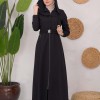 مانطو برادا نسائي صيفي 1220 Siyah