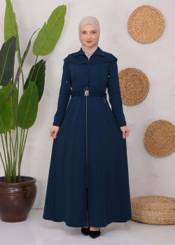 مانطو برادا نسائي صيفي 1220 - تركواز