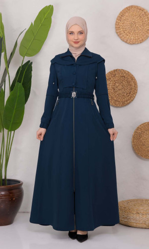 مانطو برادا نسائي صيفي 1220 - تركواز