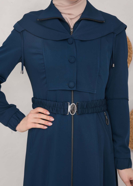 【正規逆輸入品】 Modest Turkuaz 1220 Detail Buttoned With Topcoat トップス