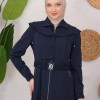 مانطو برادا نسائي صيفي 1220 Lacivert
