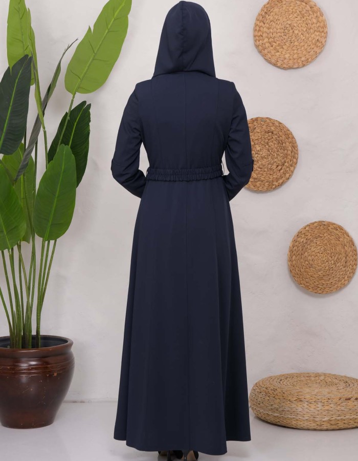 مانطو برادا نسائي صيفي 1220 Lacivert
