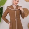ترانشكوت كتان طويل 1221 taba