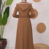 ترانشكوت كتان طويل 1221 taba