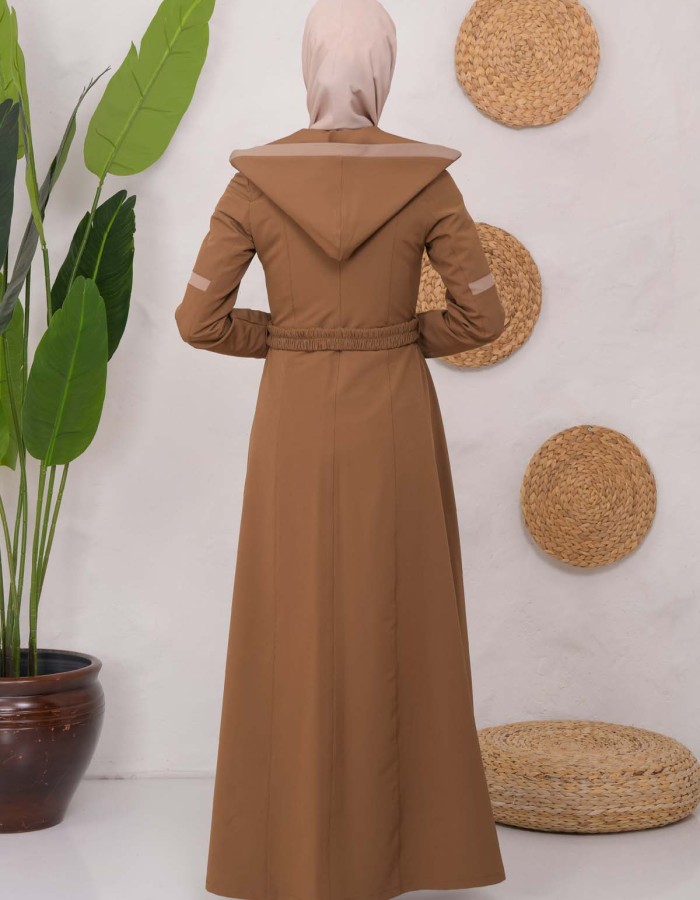 ترانشكوت كتان طويل 1221 taba