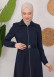 Modest Prada Topcoat 1222 Lacivert