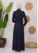 Modest Prada Topcoat 1222 Lacivert