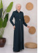 Modest Prada Topcoat 1222 Petrol rengi