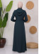 Modest Prada Topcoat 1222 Petrol rengi