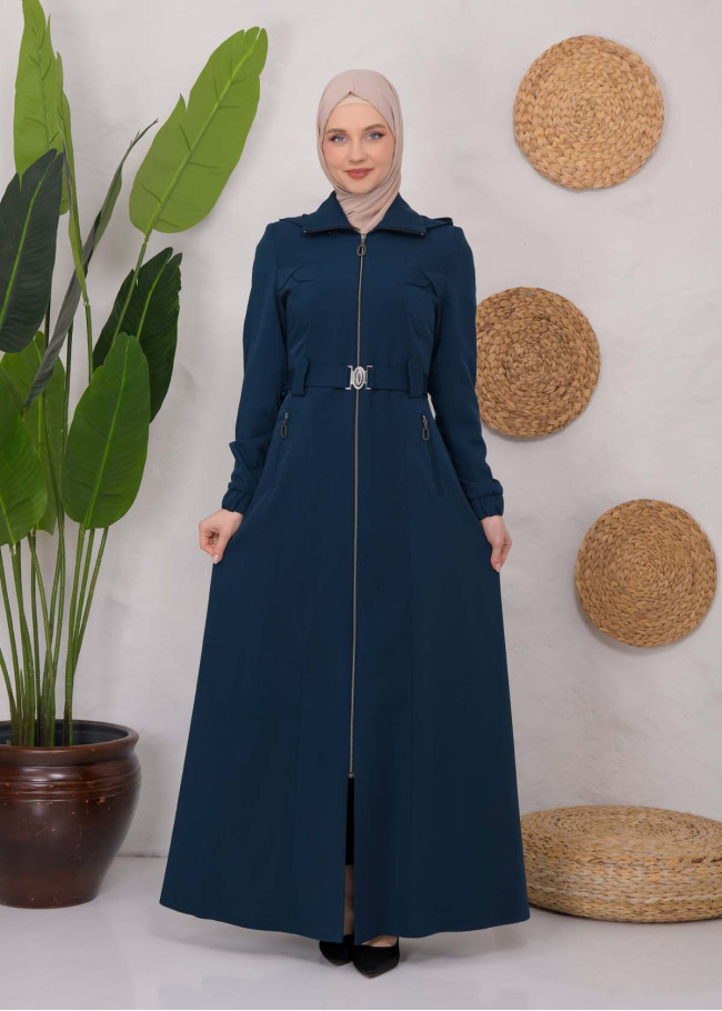 Modest Prada Topcoat 1222 Turkuaz