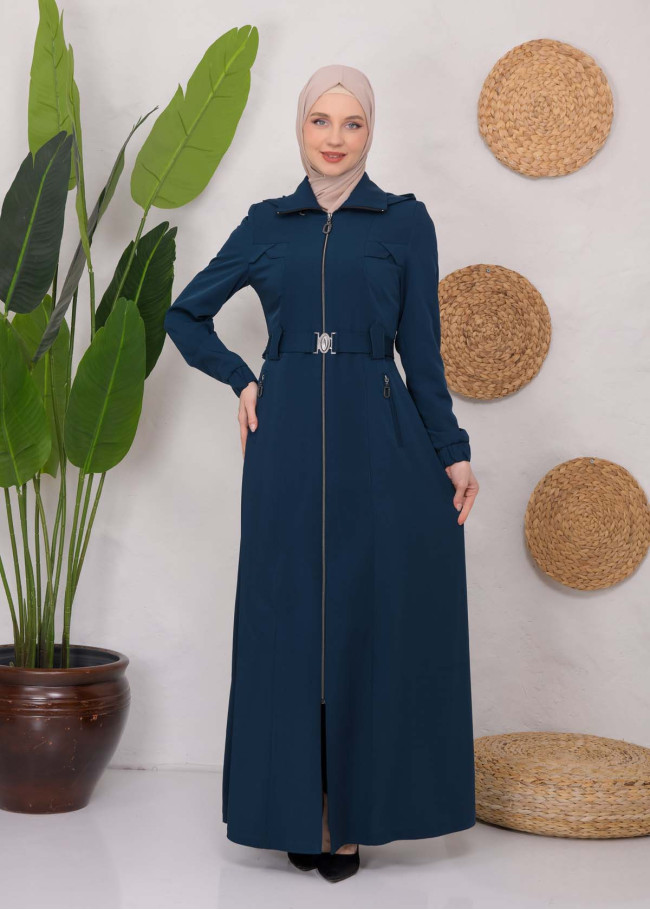 Modest Prada Topcoat 1222 Turkuaz