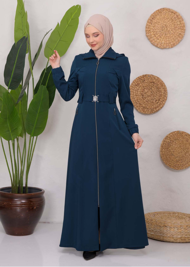 Modest Prada Topcoat 1222 Turkuaz