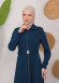 Modest Prada Topcoat 1222 Turkuaz