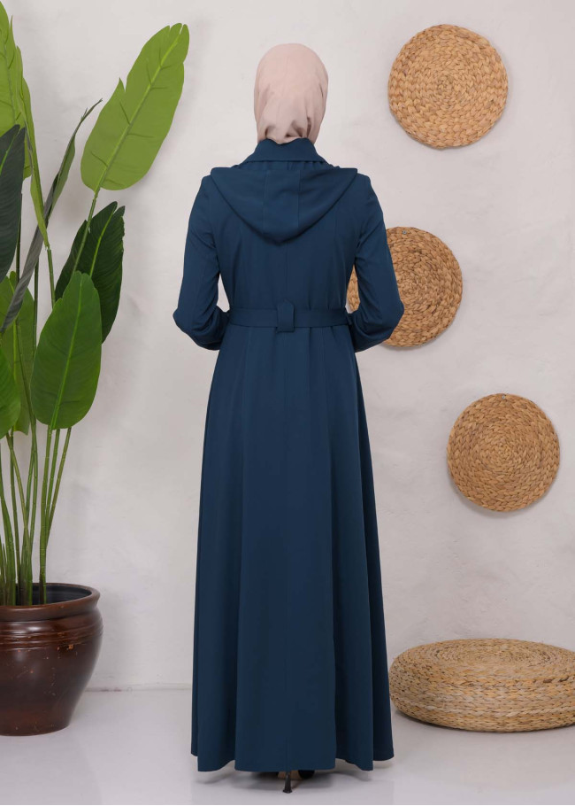 Modest Prada Topcoat 1222 Turkuaz