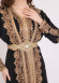 Women kaftan Vikor two-piece 4102 Siyah