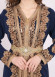 Women kaftan Vikor two-piece 4102 Lacivert