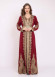 قفطان نسائي ملكي قطعتين 4102 Bordo