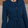 Modest Women Prada Topcoat 1225 - turquoise