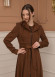 Modest Women Prada Topcoat 1225 - tan