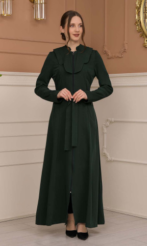 Modest Women Prada Topcoat 1226 - khaki