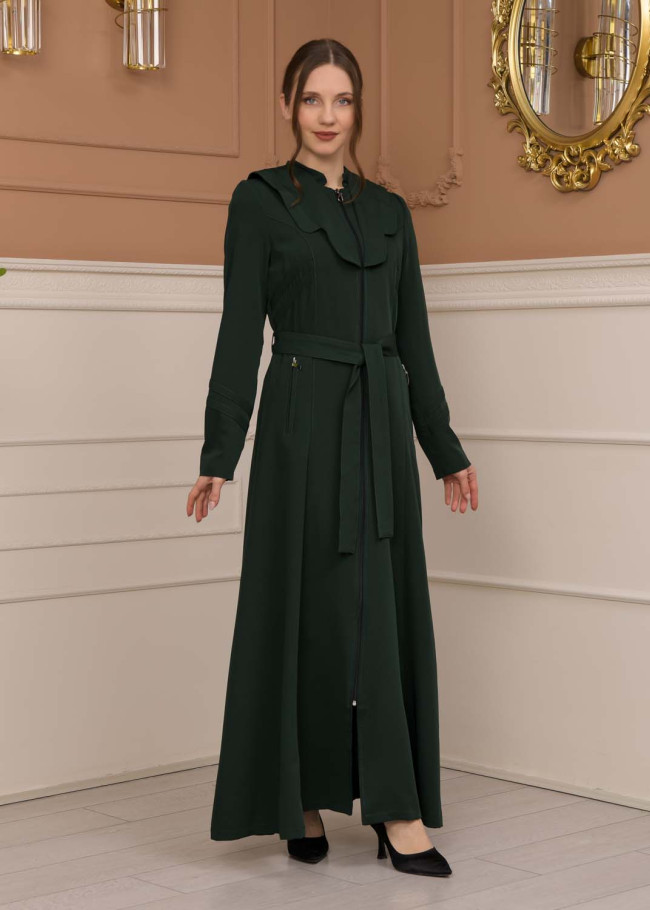 Modest Women Prada Topcoat 1226 - Khaki