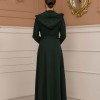 مانطو برادا ياقة ملكية 1226 - الكاكي