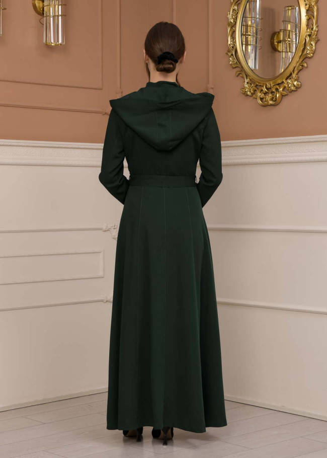 Modest Women Prada Topcoat 1226 - Khaki