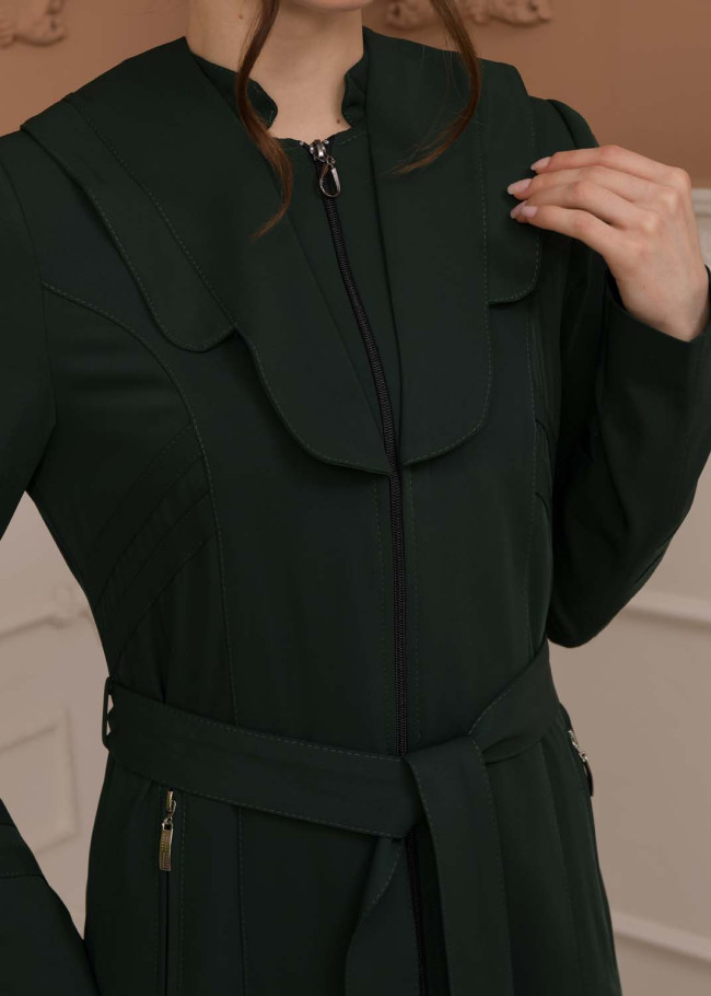 Modest Women Prada Topcoat 1226 - Khaki