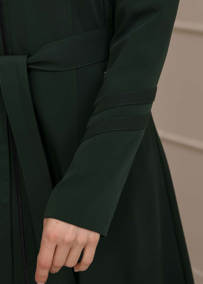 Modest Women Prada Topcoat 1226 - Khaki