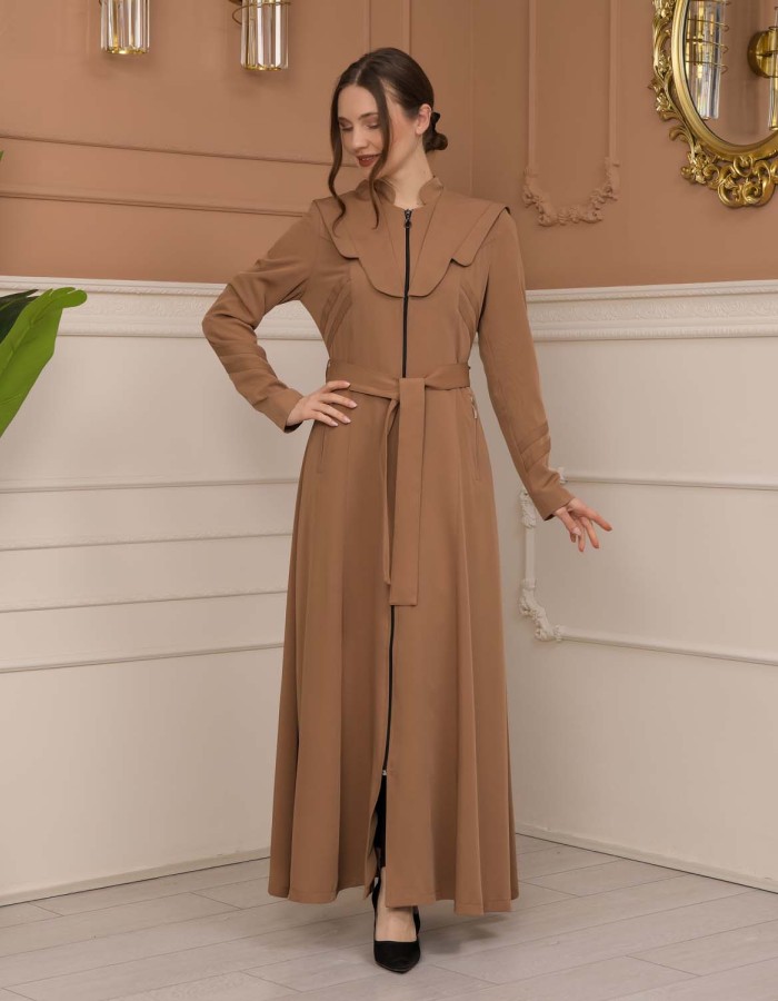 Modest Women Prada Topcoat 1226 - beige