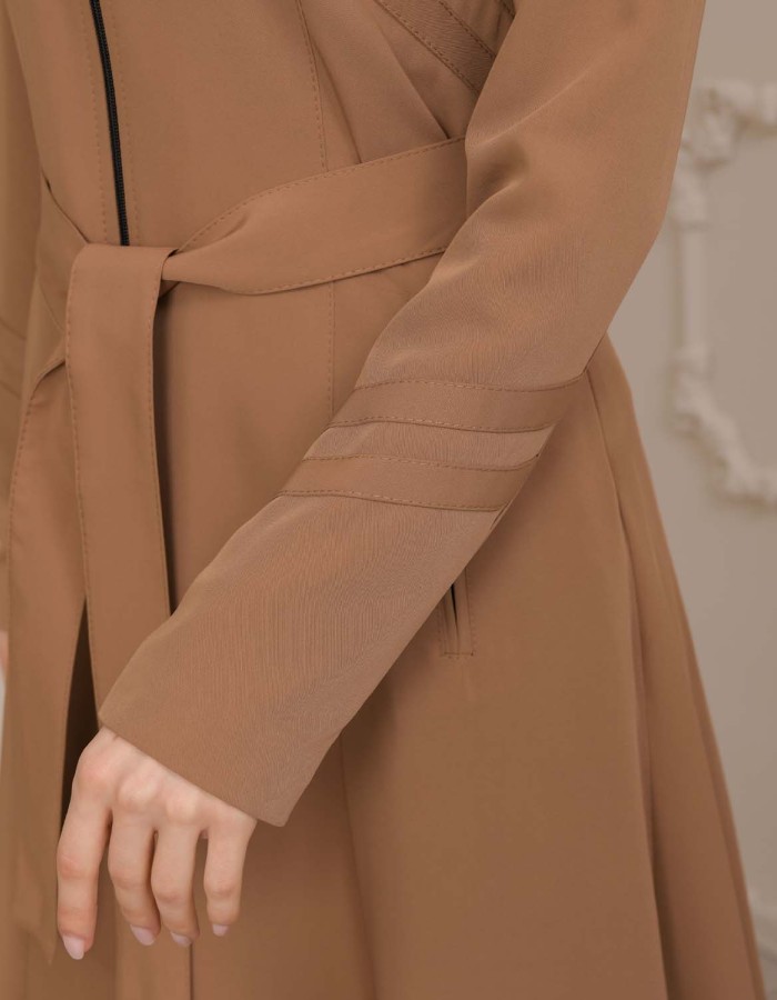 Modest Women Prada Topcoat 1226 - beige