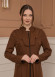 Modest Women Prada Topcoat 1226 - tan