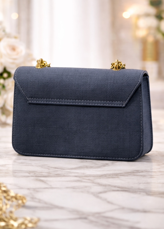 991 حقيبة سلسلة  - Jeansfarbe