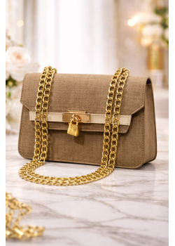 حقيبة يد راقية بسلسلة معدنية طويلة 991  - شوكو