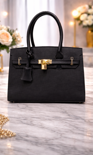 حقيبة كروس بادي جلدية بتصميم عملي 992 - اسود