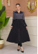 Hooded Belted Hijab Parachute Topcoat 1229 - Anthracite