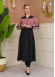 Hooded Belted Hijab Parachute Topcoat 1229 - Pink